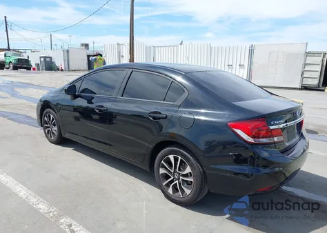 2015 Honda Civic Ex from USA, damaged, VIN 19XFB2F86FE200698